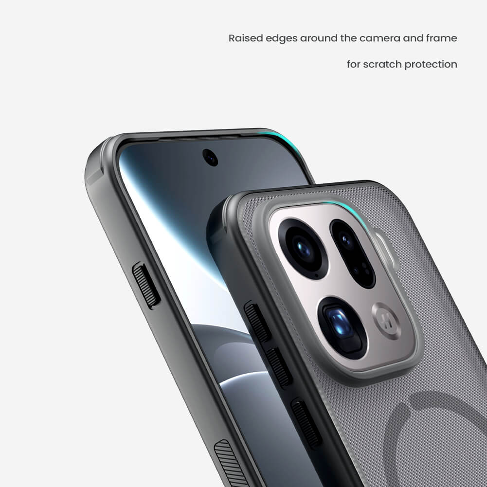 Чехол-крышка NILLKIN для Oppo Find X9 Pro (серия Frosted shield Pro Magnetic case Clear)